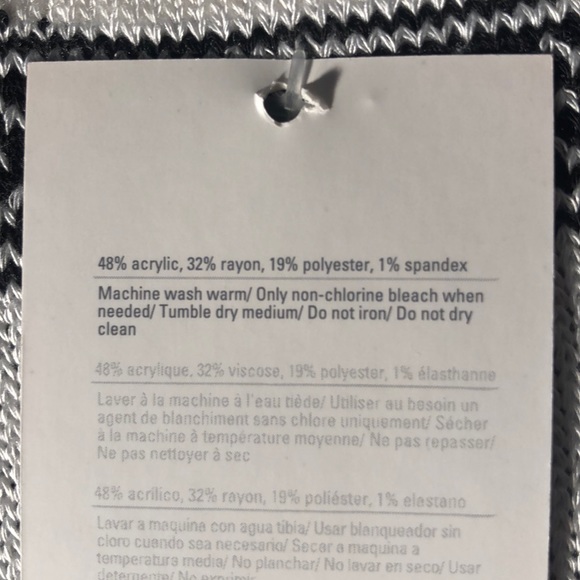 Old Navy NWT Llama boot socks black/cream - Picture 8 of 8